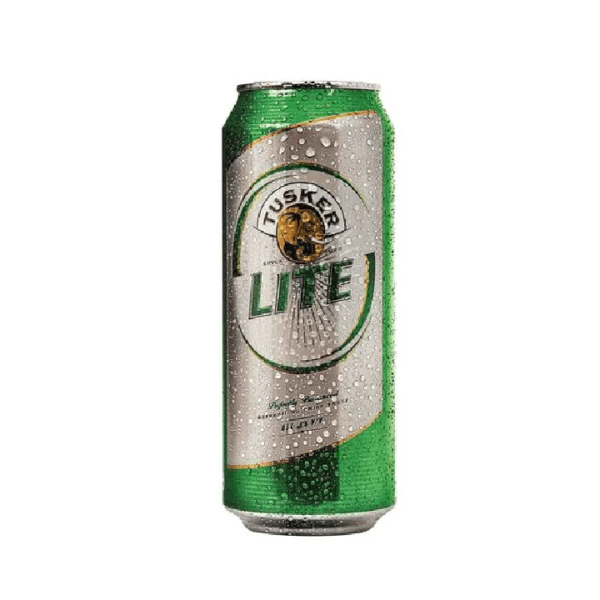 Tusker Lite 500ml Beer Can