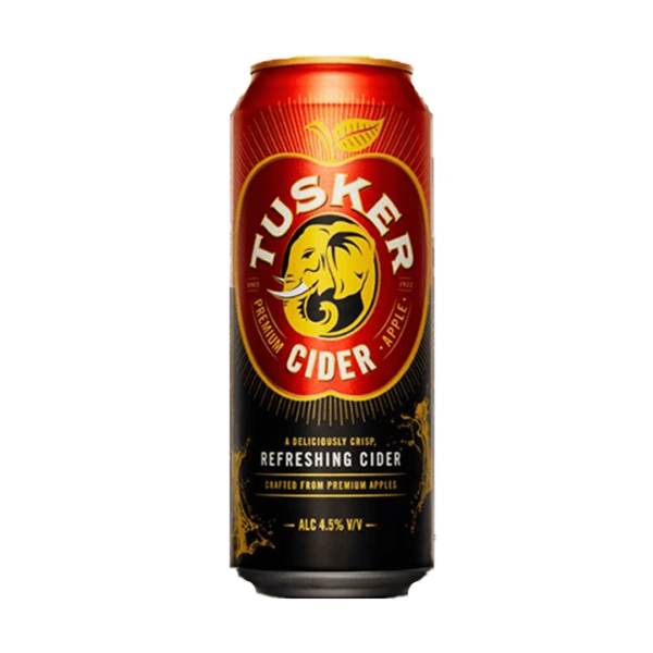 Tusker Cider 500ml Beer Can