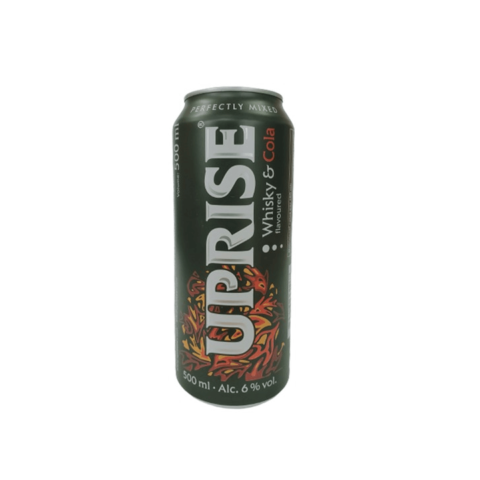 Uprise whiskey and cola 500ml can